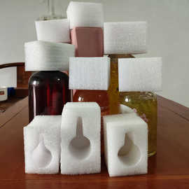 epe珍珠棉泵头保护套洗发水瓶盖棉沐浴露防漏泡沫垫防撞泡沫打包