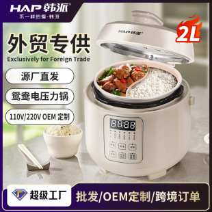 Korean-Style Household Mini Electric Pressure Cooker, Small Capacity for 1-3 People, Custom-Made for Cross-Border E-Commerce, Featuring a Unique Design