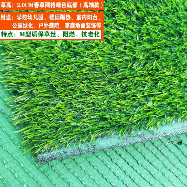 [2.0CM春草15针网格底（质保草丝）]