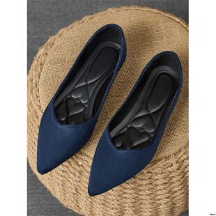 T 66818 Pointed Toe Flat Shoes ���^ƽ��Ь �W���羳���R�d