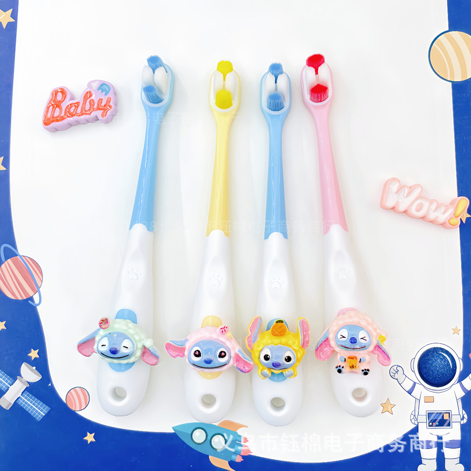Cepillo de Dientes Infantil de Cerdas Suaves de 3 a 12 Años para Niños image 15