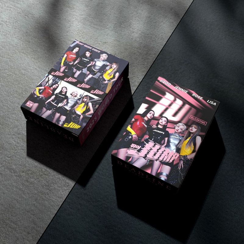 Blackp's New Song Jump Peripheral Photo Card Tour Concert Rose Collection Card Lomo Card