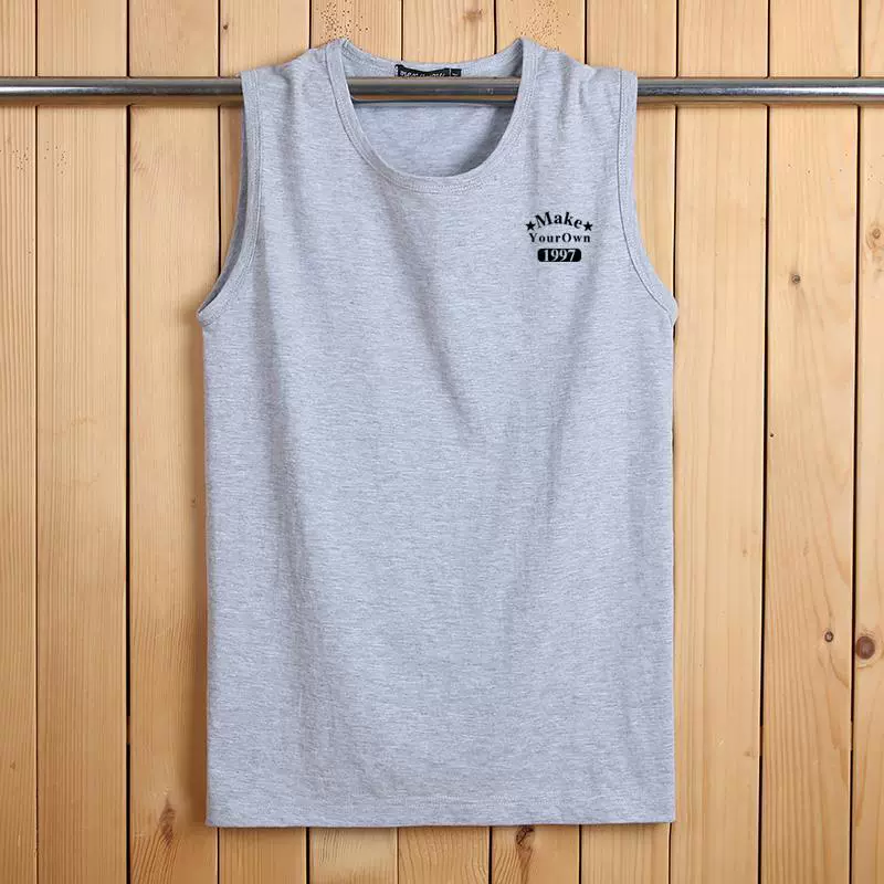 Летний жилет без рукавов, мужская тонкая эластичная футболка, плюс размер