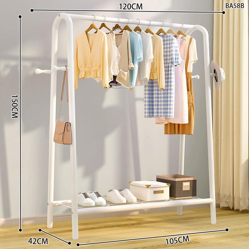 120cm [백철] 사이드후크 4개 + 수납망 1개