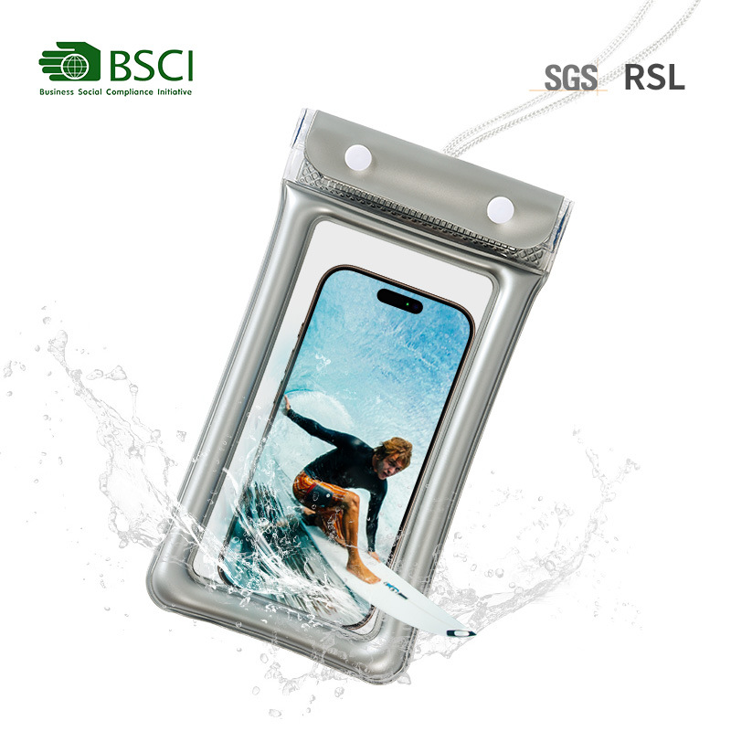 Waterproof Mobile Phone Bag with Touch Screen Mobile Phone Special Waterproof 70% off Sealed Bag Thickeneded Wear-Resistant Swimming Storage Airbag Cover