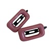 Cute fuchsia hairgrip, universal bangs, hairpins, hair accessory, simple and elegant design, internet celebrity