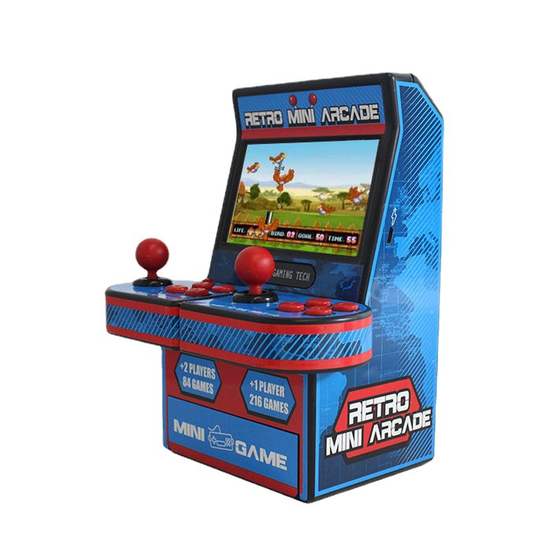 外贸新款16位复古无线双打街机内置300游戏CT881X出口批发