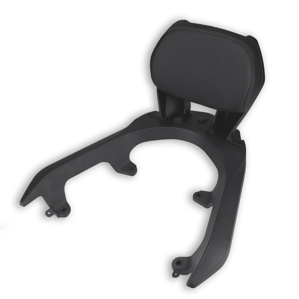 Suitable for Honda Ns150Gx Rear Backrest, Ns150Gx Motorcycle Integrated Backrest Modification Part, Rear Passenger Leather
