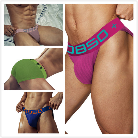 0850 Men's High-Cut Cotton Briefs Sexy Low-Waist Pants Youth New Temptation Bikini Underwear Bs3517