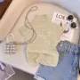 半高领好看爆款短袖上衣