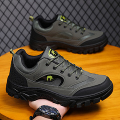 外貿新款男鞋網面透氣運動休閒飛織學生跑步鞋中年跨境大碼男鞋