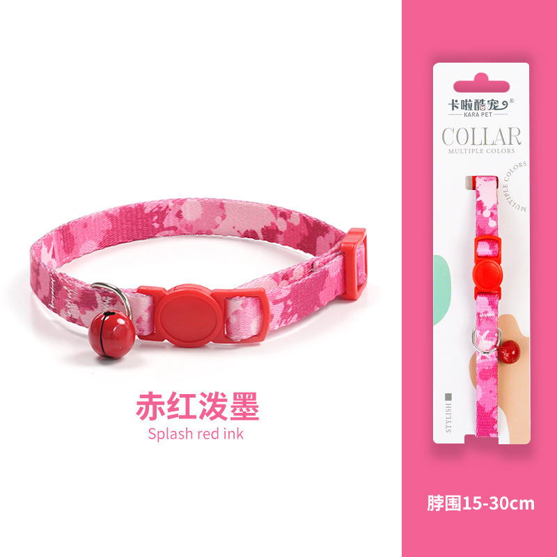 Collar de gato, collar de cuello, collar de perro, campana de gato, collar tejido, etiqueta de gato, decoración de joyería, mascota de perro pequeño