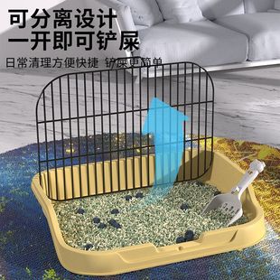 Dog Toilet, Special Urinal for Small and Medium-Sized Dogs, Anti-Stepping Pee and Poop Pot, Stainless Steel Puppy Toilet, Male Dog Litter Box