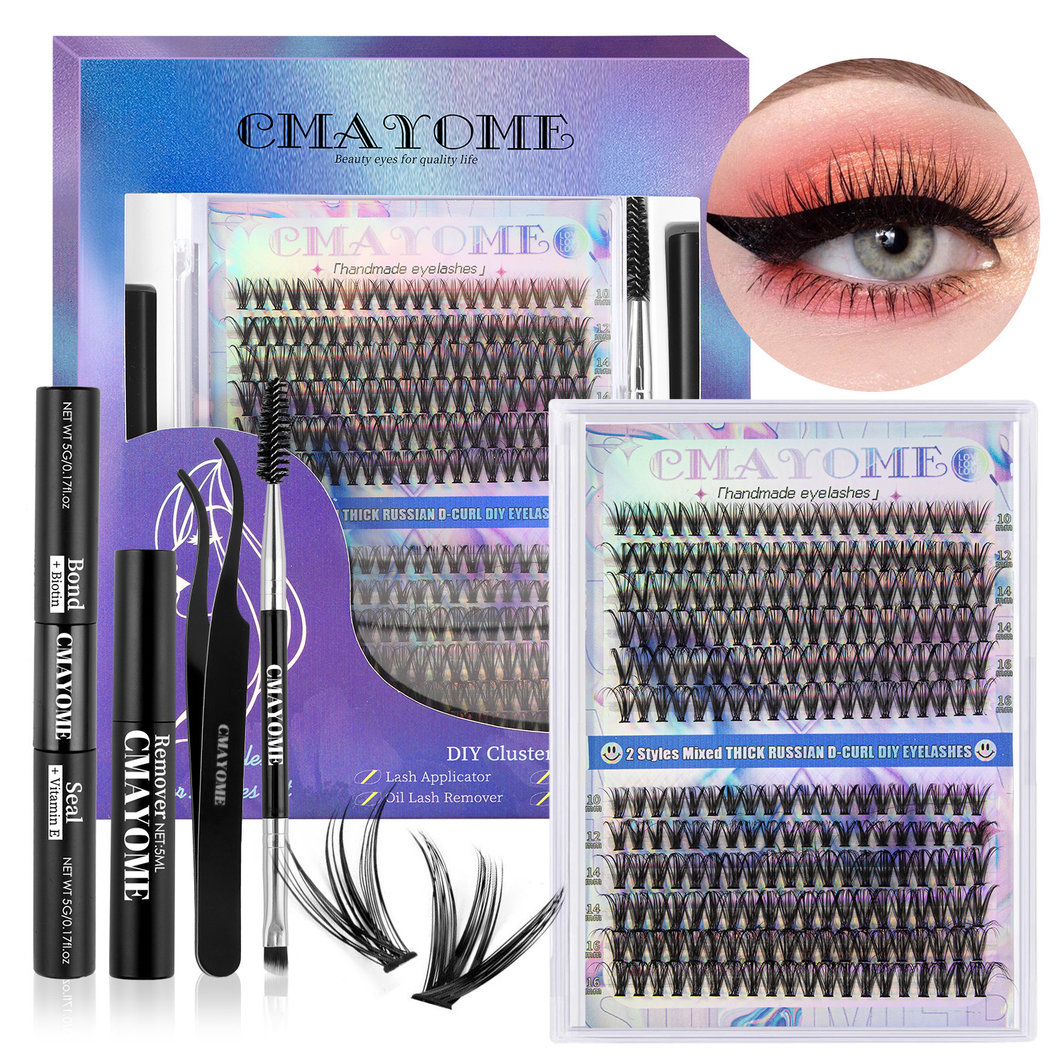 false eyelashes