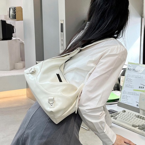 Niche design bag for women 2024 high-end texture tote bag commuting large capacity bag soft leather shoulder crossbody bag for women