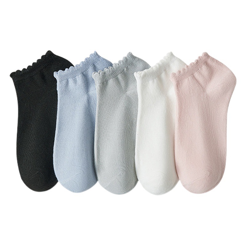 Cuatro estaciones Calcetines Bajos de corte bajo Calcetines de barco de mujer al por mayor