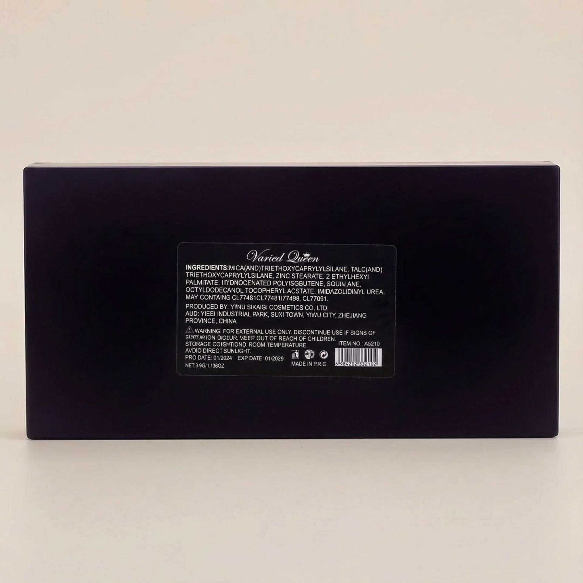 10 colores en el viento coreano estilo coreano mat perlado principiantes marrón una bandeja de sombra de ojos multifuncional