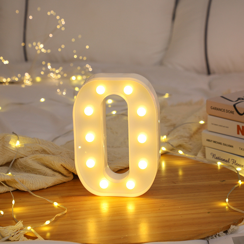 LEDレターライト告白プロポーズ誕生日告白新婚英数字英語シーンレイアウト装飾スタイリングライト|undefined