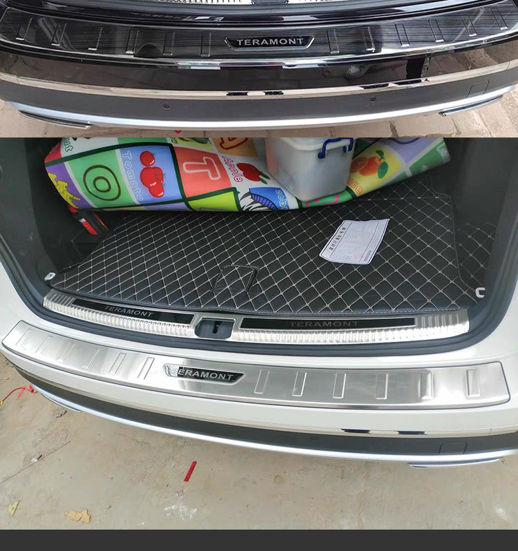 Specially Designed for Volkswagen 17-25 Models: Taurus Threshold Strip, Welcome Pedal, Modified Decorative Trunk Guard, 25 Taurus X