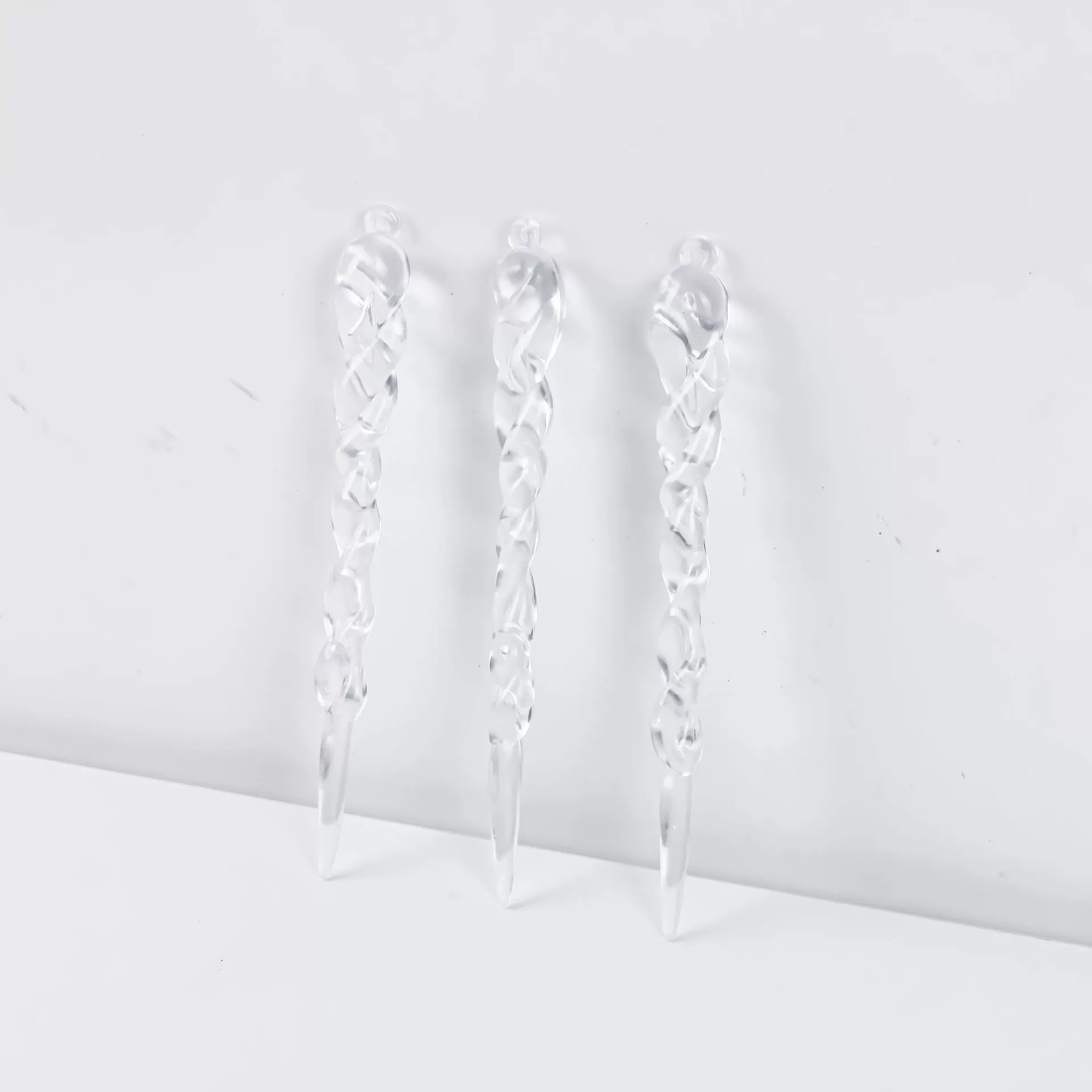 Праздничные изделия Лин Гу прозрачные ледяные Pendant Ice Pillar украшение ёлки подвеска на манер