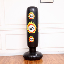 儿童拳击充气不倒翁水沙袋立式家用沙包袋健身跆拳道训练器材定制