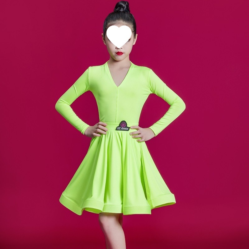 Fluorescent green long sleeves☆★ / 110☆★