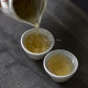 Simple Japanese style small tea cup stoneware powder Japanese kung fu tea Home Retro Single Cup ceramic master Cup Tea Cup