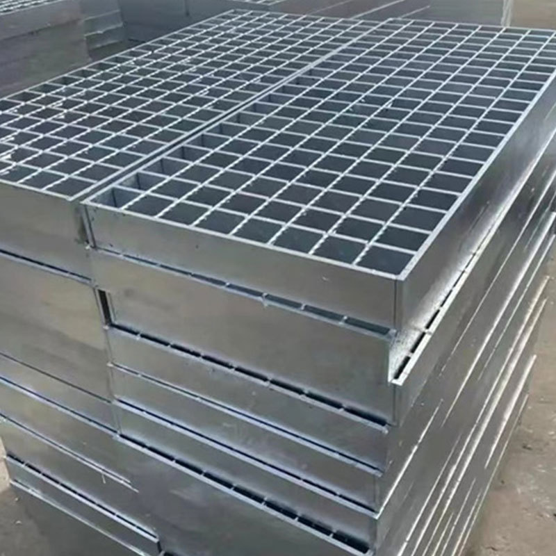 钢格板压焊格栅板不锈钢钢格板电厂钢格栅排水沟盖板热镀锌钢格板