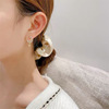 Silver needle, small earrings, fashionable ear clips, silver 925 sample, simple and elegant design, no pierced ears