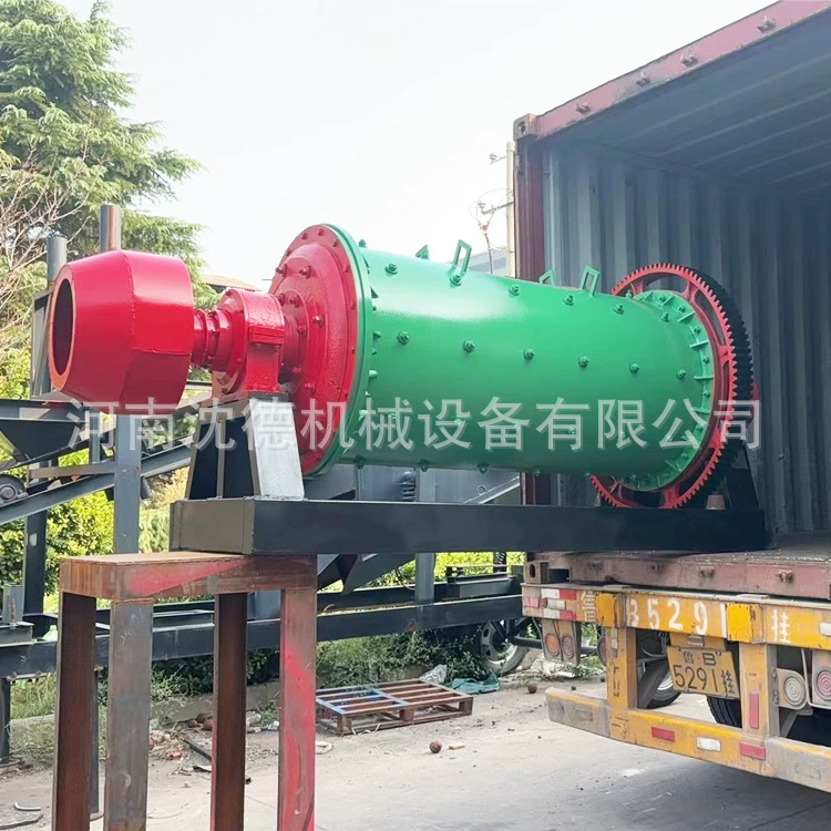 Горизонтальная мельница для измельчения минералов типа 900*1800, оборудование для помола руды, полностью автоматическая мельница для золотой руды