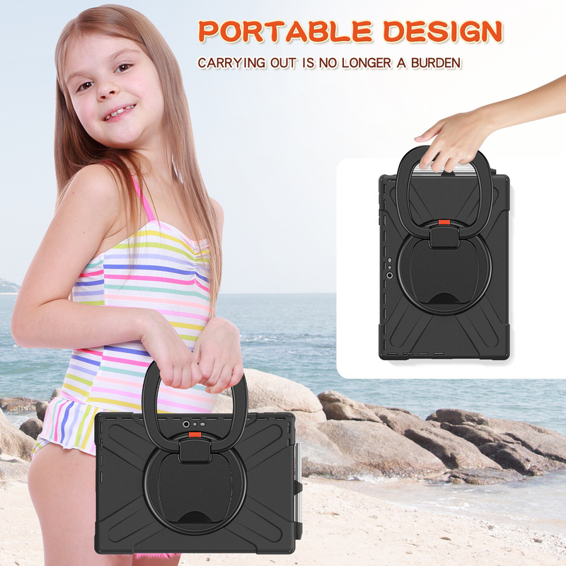 Suitable for Microsoft Surface Pro4/5/6/7/7+ Tablet Protective Cover Rotating Large Stand