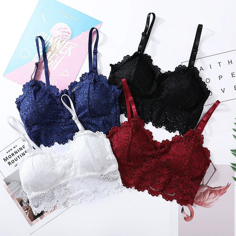 Lace bra top solar-powered, base top with cups, protective underware, beautiful back, V-neckline