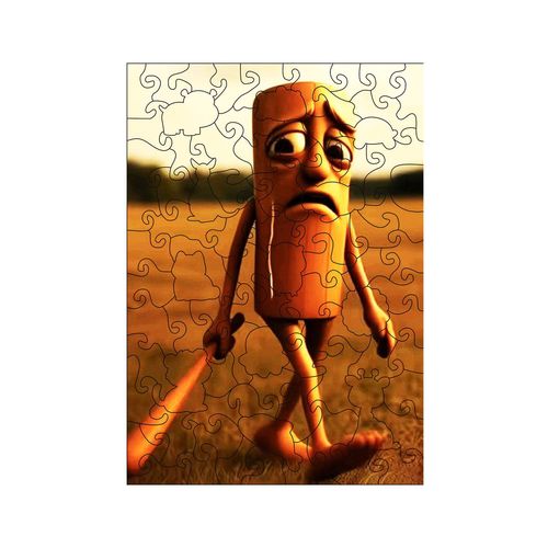 Cross-border hit tung tung sahur American Shan Hai Jing AI wooden puzzle intellectual children's toy gift