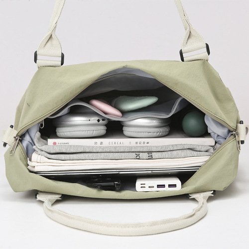 Cross-border direct selling dry-wet separation fitness sports bag large capacity travel bag wholesale with logo printing