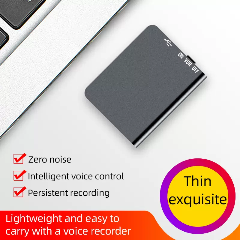 厂家源头跨境Q61 M1学习录音器mp3ai智能专业高清降噪声控录音笔