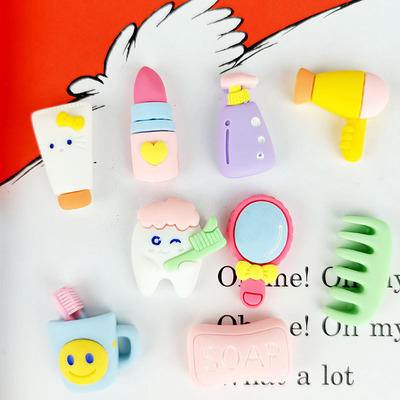 Cartoon children Stationery decorate parts diy Jewelry Wash and rinse Supplies Cream gel Mobile phone shell decorate parts