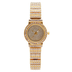 Foreign trade full of diamonds, fashionable diamond-encrusted wholesale women's watches, quartz watches, bracelets, watches, one piece drop shipping