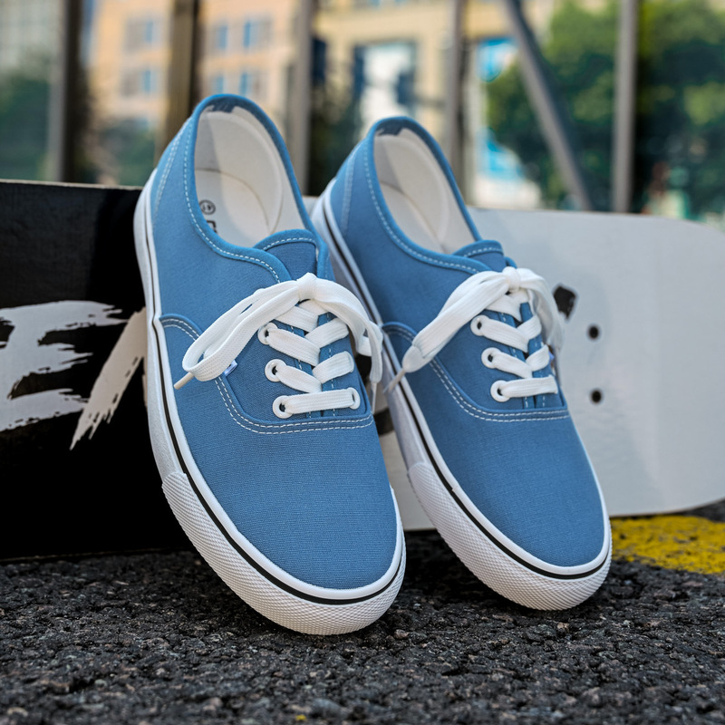 Spring new breathable canvas shoes men's classic shoes Hong Kong style Joker casual shoes Korean Niche board shoes wholesale