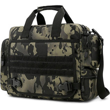 跨境热销战术迷彩手提包 大容量便携男士电脑袋多功能户外军迷包