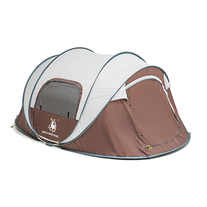 Travel automatic tent for camping, folding canopy, increased thickness, fully automatic, sun protection