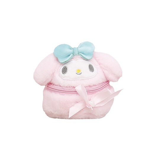 Cute Cartoon Sanrio Kuromi Coin Purse Girls School Bag Ornament Doll Kuromi Cinnamon Dog Doll