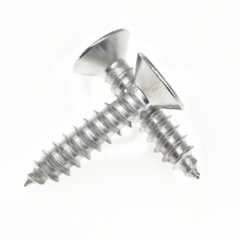 苏固4.8系列十字平头沉头201不锈钢自攻钉ST4.8*13--4.8*100螺钉