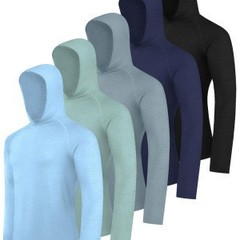 25メーカー直販クロスボーダー秋冬ネクタイ帽子プルオーバー長袖Tシャツ男女兼用DIYプリント速乾日焼け止めスウェットシャツ