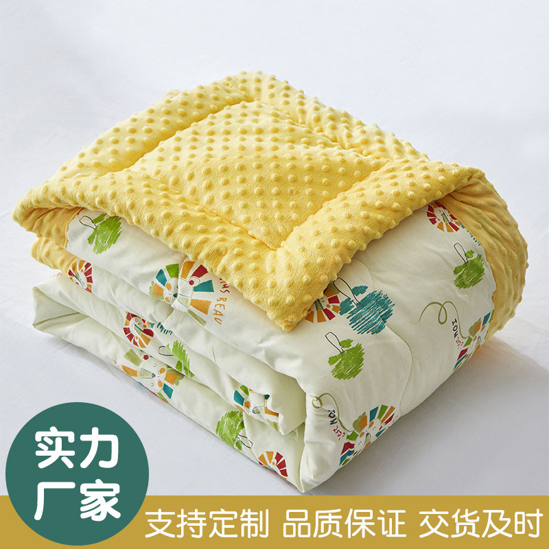 Oferta especial de algodón bebé edredón Doudou Bebé Confort edredón niños verano fresco edredón lavable kindergarten edredón