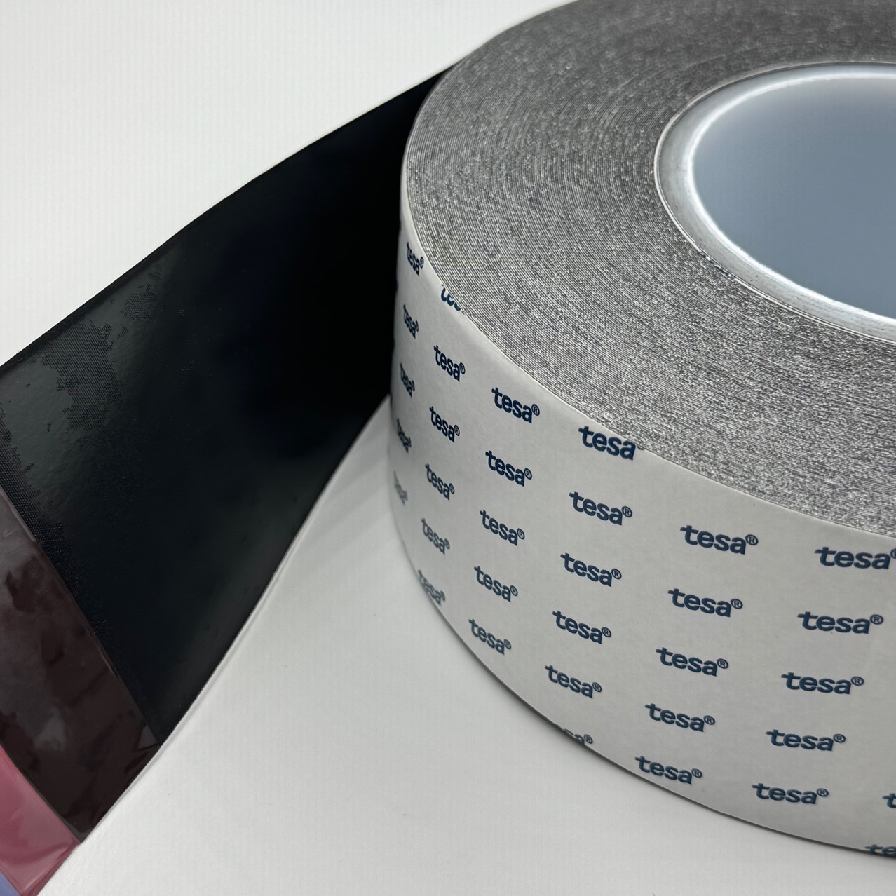 德莎60276 导电胶 200um黑色双面导电布  方向导防静电背胶