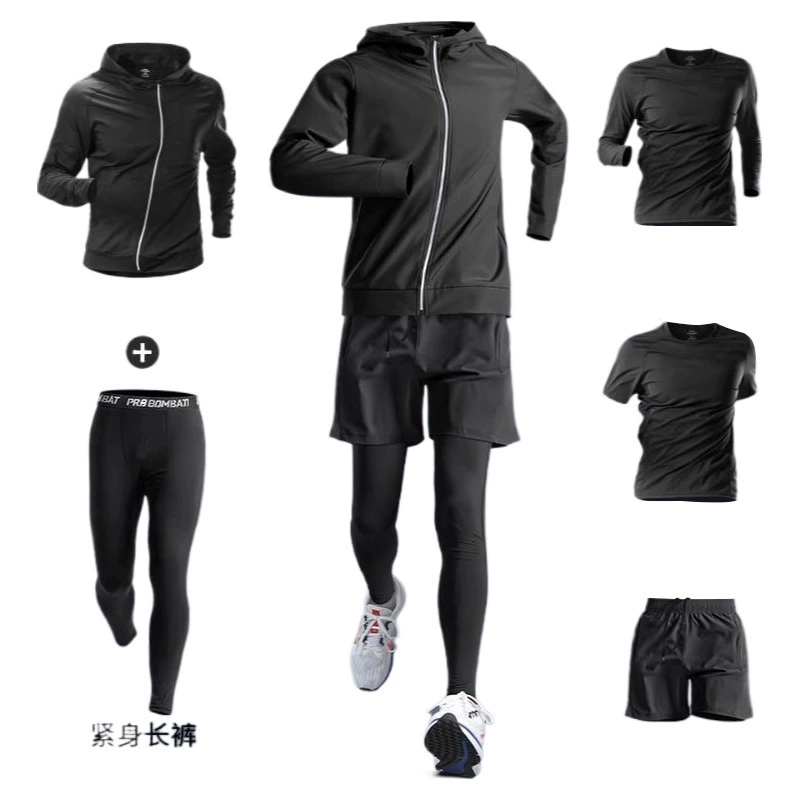 Спортивный костюм (JY Sports) — Ice-Silk быстросохнущая майка, Slim Fit тренировочный комплект