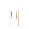 Long fashionable earrings, 2023 collection, simple and elegant design, internet celebrity