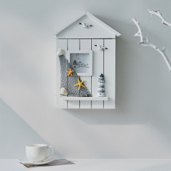 創意装飾地中海洋鍵箱キーケース壁掛海鳥海塔鍵家収納ケース