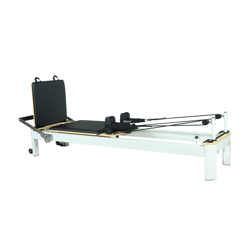 Aleación de aluminio cama blanca yoga gimnasio entrenamiento cama central cama central cama central multifuncional Pilates cama central image 5