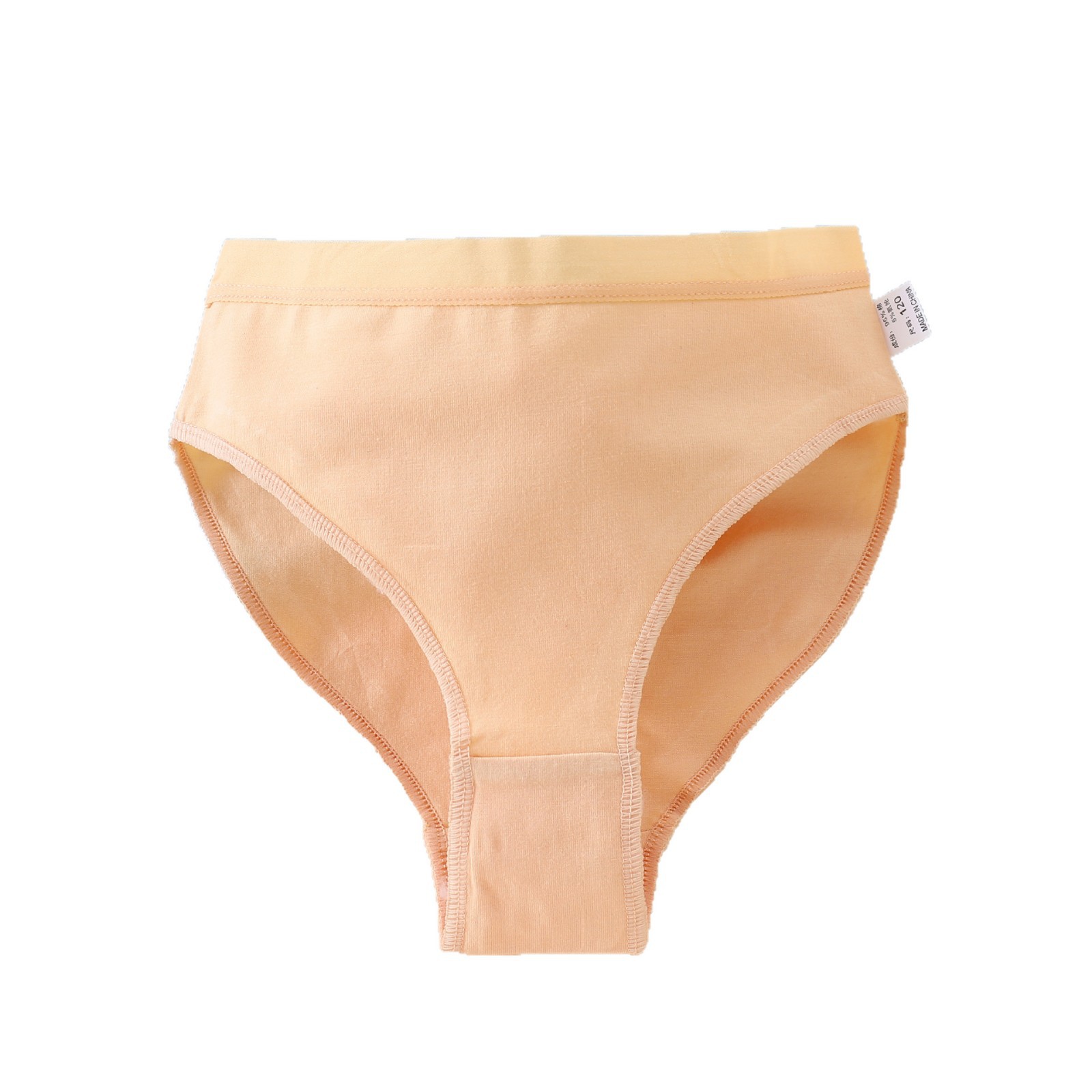 Ropa interior de clasificación de baile para niños alta horquilla triángulo color carne Ballet invisible para niñas pantalones cortos especiales de algodón puro para el examen y la práctica del arte